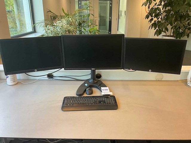 Dell, hp e2313 monitor (3x) - afbeelding 3 van  7