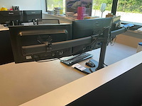 Dell, hp e2313 monitor (3x) - afbeelding 4 van  7