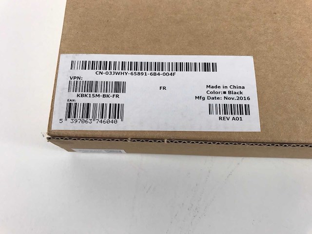 Dell (kbk15m-bk-fr) wireless kayboards - french layout azerty (new) (4x) - afbeelding 6 van  6