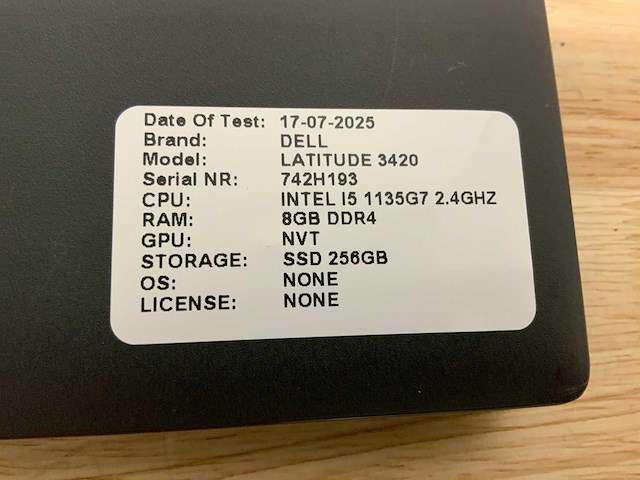 Dell latitude 3420 laptop - afbeelding 7 van  7