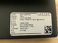 Dell latitude 3420(i5-gen11) laptop (2x) - afbeelding 6 van  6