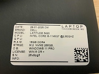 Dell latitude 3420(i5-gen11) laptop (2x) - afbeelding 6 van  6