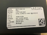 Dell latitude 3420(i5-gen11) laptop (2x) - afbeelding 6 van  6