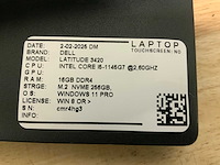 Dell latitude 3420(i5-gen11) laptop (2x) - afbeelding 5 van  6