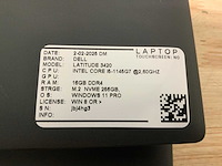 Dell latitude 3420(i5-gen11) laptop (2x) - afbeelding 6 van  6