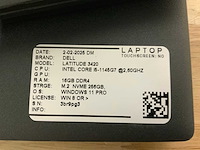 Dell latitude 3420(i5-gen11) laptop (2x) - afbeelding 6 van  6