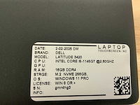 Dell latitude 3420(i5-gen11) laptop (2x) - afbeelding 5 van  6