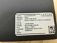 Dell latitude 3420(i5-gen11) laptop (2x) - afbeelding 9 van  9