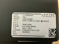 Dell latitude 3420(i5-gen11) laptop - afbeelding 7 van  7