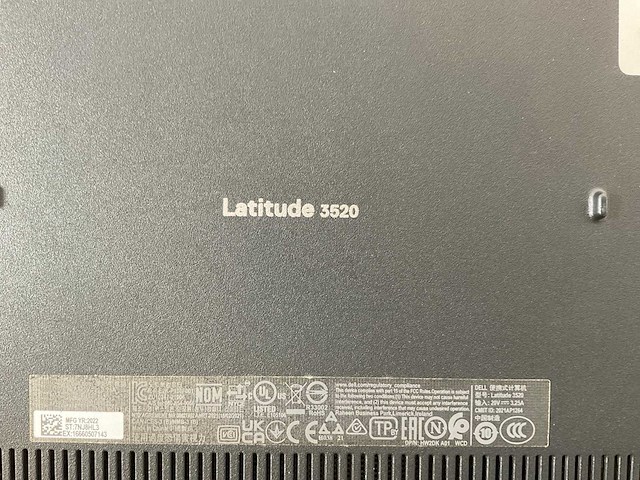 Dell latitude 3520 15.6”, core(tm) i7 11th gen, 8 gb ram, 256 gb nvme laptop - afbeelding 7 van  7
