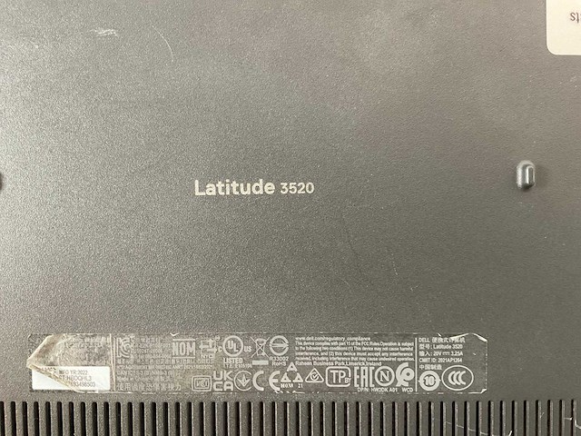 Dell latitude 3520 15.6”, core(tm) i7 11th gen, 8 gb ram, 256 gb nvme laptop - afbeelding 7 van  7