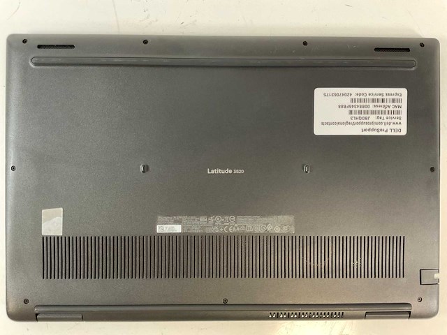 Dell latitude 3520 15.6”, core(tm) i7 11th gen, 8 gb ram, 256 gb nvme laptop - afbeelding 6 van  7