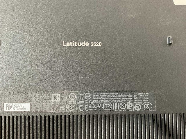 Dell latitude 3520 15.6”, core(tm) i7 11th gen, 8 gb ram, 256 gb nvme, nvidia geforce mx350 2 gb laptop - afbeelding 7 van  7