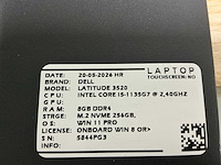 Dell latitude 3520 laptop - afbeelding 7 van  7