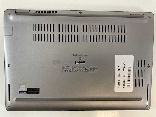 Dell latitude 5310 13.3”, core(tm) i5 10th gen, 16 gb ram, 256 gb nvme laptop - afbeelding 6 van  7