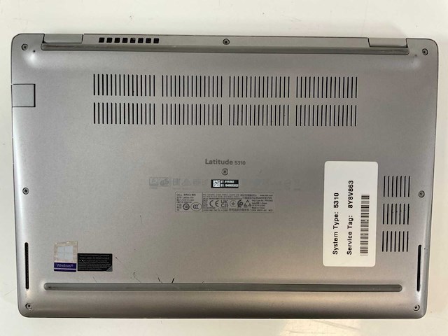 Dell latitude 5310 13.3”, core(tm) i5 10th gen, 16 gb ram, 256 gb nvme laptop - afbeelding 6 van  7