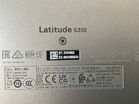 Dell latitude 5310 13.3”, core(tm) i5 10th gen, 16 gb ram, 256 gb nvme laptop - afbeelding 7 van  7