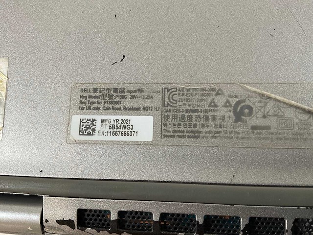 Dell latitude 5320 13,2”, core(tm) i7 11th gen, 16 gb ram, 512 gb nvme laptop - afbeelding 3 van  3