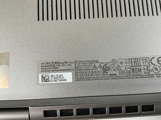 Dell latitude 5320 13,2”, core(tm) i7 11th gen, 16 gb ram, 512 gb nvme laptop - afbeelding 4 van  4
