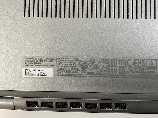 Dell latitude 5320 13,2”, core(tm) i7 11th gen, 16 gb ram, 512 gb nvme laptop - afbeelding 7 van  7
