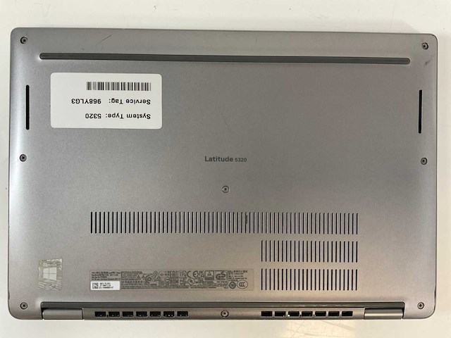Dell latitude 5320 13.3”, core(tm) i5 11th gen, 16 gb ram, 256 gb nvme laptop - afbeelding 6 van  7