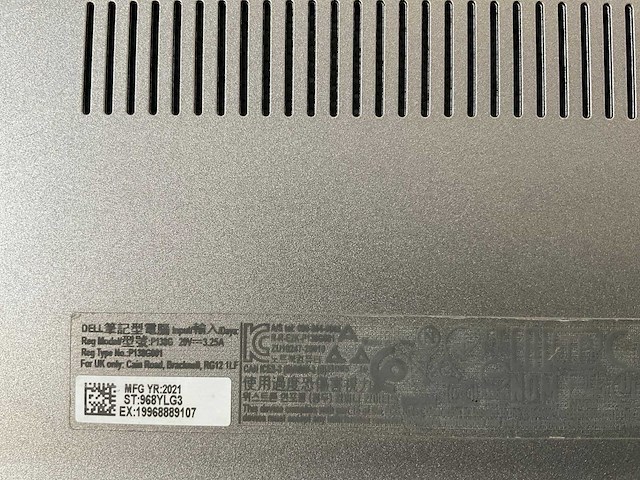 Dell latitude 5320 13.3”, core(tm) i5 11th gen, 16 gb ram, 256 gb nvme laptop - afbeelding 7 van  7
