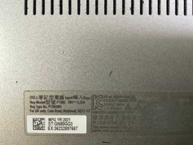 Dell latitude 5320 13.3”, core(tm) i5 11th gen, 16 gb ram, 256 gb nvme laptop - afbeelding 7 van  7