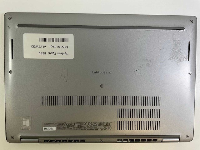 Dell latitude 5320 13.3”, core(tm) i5 11th gen, 16 gb ram, 256 gb nvme laptop - afbeelding 6 van  7