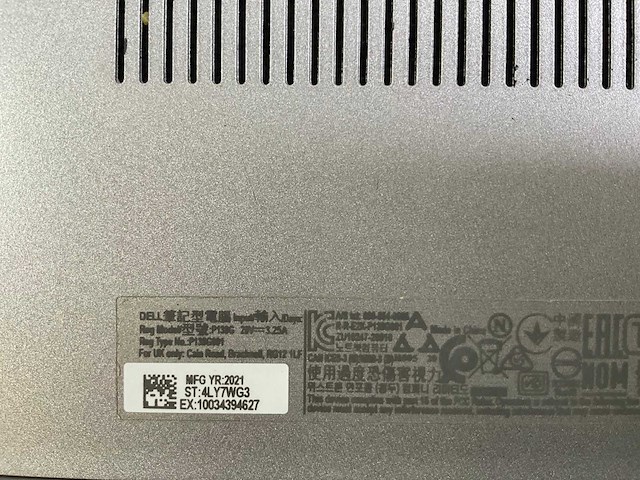 Dell latitude 5320 13.3”, core(tm) i5 11th gen, 16 gb ram, 256 gb nvme laptop - afbeelding 7 van  7