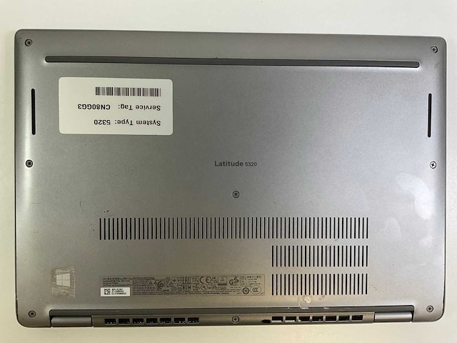 Dell latitude 5320 13.3”, core(tm) i5 11th gen, 16 gb ram, 256 gb nvme laptop - afbeelding 5 van  5
