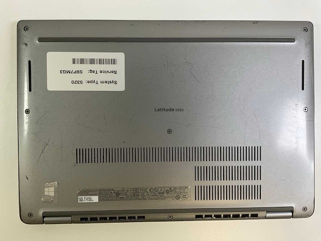 Dell latitude 5320 13.3”, core(tm) i5 11th gen, 16 gb ram, 256 gb nvme laptop - afbeelding 6 van  7