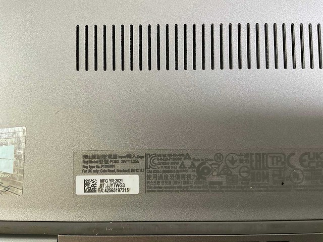 Dell latitude 5320 13.3”, core(tm) i5 11th gen, 16 gb ram, 256 gb nvme laptop - afbeelding 7 van  7