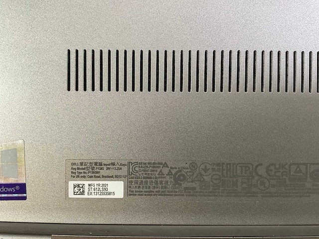 Dell latitude 5320 13.3”, core(tm) i5 11th gen, 16 gb ram, 256 gb nvme laptop - afbeelding 2 van  2