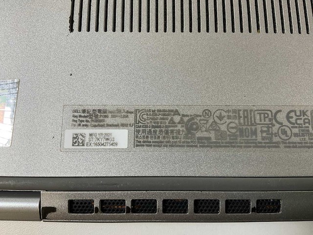 Dell latitude 5320 13.3”, core(tm) i5 11th gen, 16 gb ram, 256 gb nvme laptop - afbeelding 7 van  7