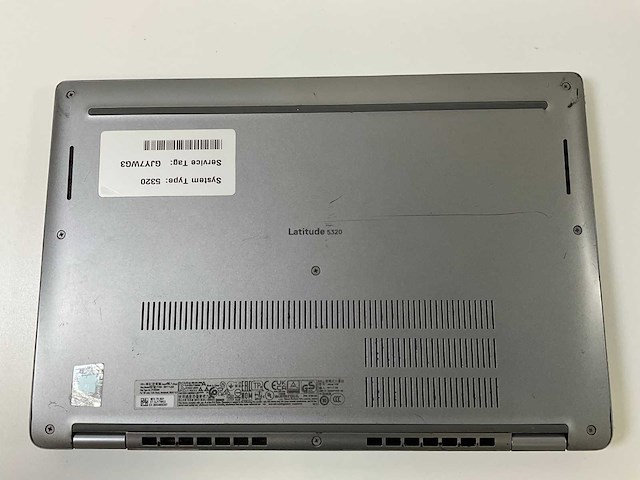 Dell latitude 5320 13.3”, core(tm) i5 11th gen, 16 gb ram, 256 gb nvme laptop - afbeelding 6 van  7