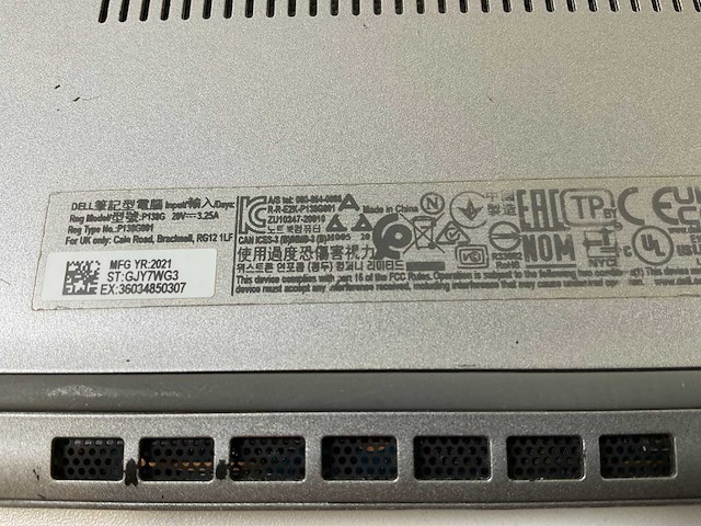 Dell latitude 5320 13.3”, core(tm) i5 11th gen, 16 gb ram, 256 gb nvme laptop - afbeelding 7 van  7