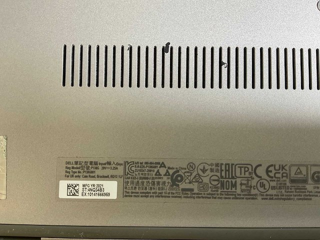 Dell latitude 5320 13.3”, core(tm) i5 11th gen, 16 gb ram, 256 gb nvme laptop - afbeelding 6 van  6