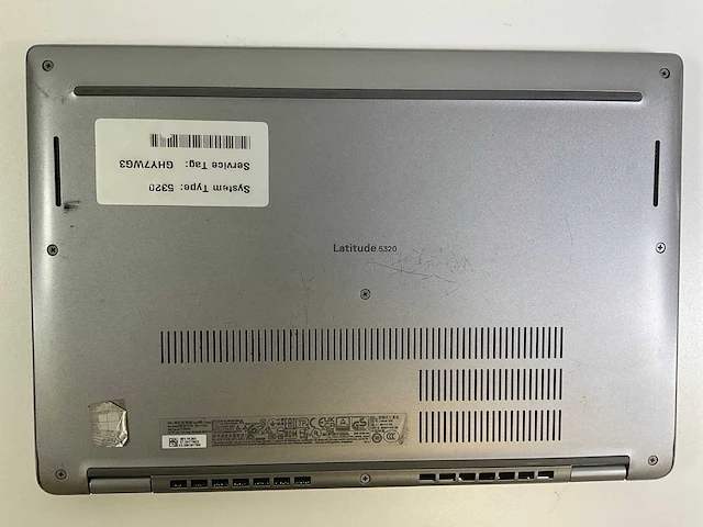 Dell latitude 5320 13.3”, core(tm) i5 11th gen, 16 gb ram, 256 gb nvme laptop - afbeelding 6 van  7