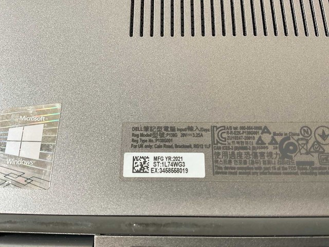 Dell latitude 5320 13.3”, core(tm) i7 11th gen, 16 gb ram, 512 gb nvme laptop - afbeelding 2 van  2