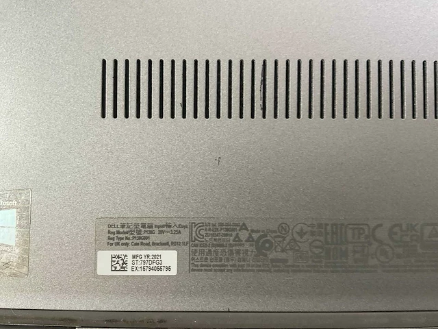 Dell latitude 5320 13.3”, core(tm) i7 11th gen, 16 gb ram, 512 gb nvme laptop - afbeelding 6 van  6