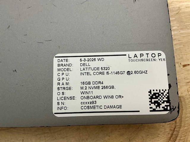 Dell latitude 5320 laptop (2x) - afbeelding 2 van  10
