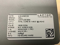 Dell latitude 5320 laptop (4x) - afbeelding 3 van  13