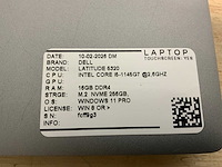 Dell latitude 5320 laptop - afbeelding 9 van  9