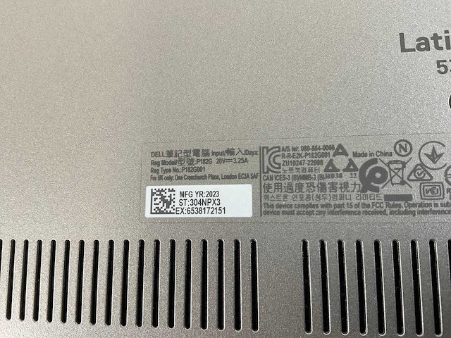 Dell latitude 5340 13.3”, core(tm) i5 13th gen, 16 gb ram, 256 gb nvme touchscreen laptop - afbeelding 7 van  7