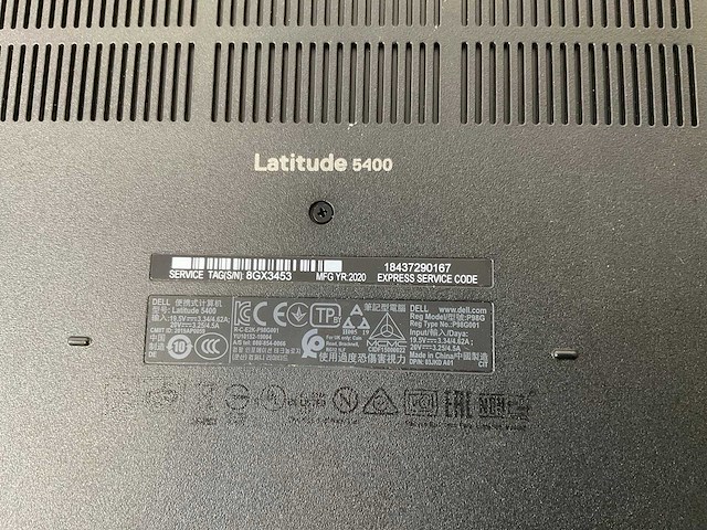 Dell latitude 5400 14”, core(tm) i5 8th gen, 16 gb ram, 256 gb nvme laptops (2x) - afbeelding 16 van  16