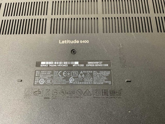 Dell latitude 5400 14”, core(tm) i5 8th gen, 16 gb ram, 256 gb nvme laptops (2x) - afbeelding 16 van  16