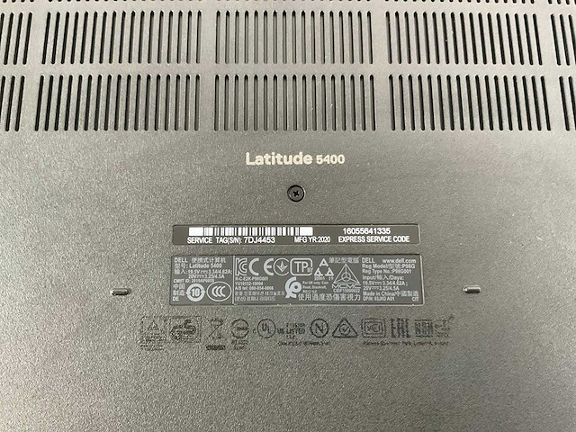 Dell latitude 5400 14”, core(tm) i5 8th gen, 16 gb ram, 256 gb nvme laptops (2x) - afbeelding 7 van  15