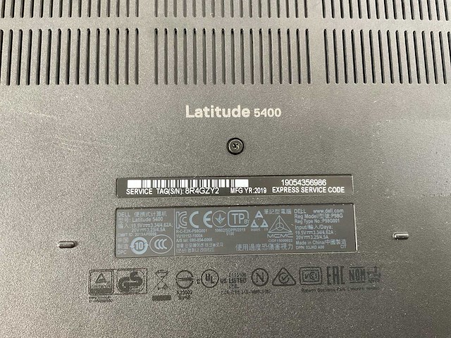 Dell latitude 5400 14”, core(tm) i7 8th gen, 16 gb ram, 256 gb nvme laptops (2x) - afbeelding 14 van  15