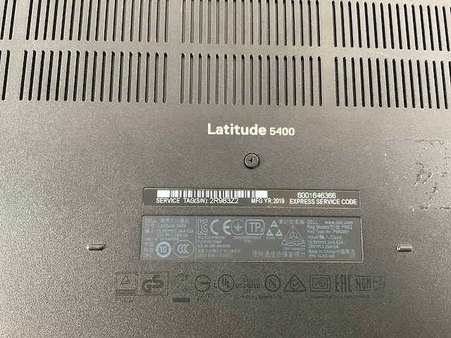 Dell latitude 5400 14”, core(tm) i7 8th gen, 16 gb ram, 256 gb nvme laptops (2x) - afbeelding 7 van  15