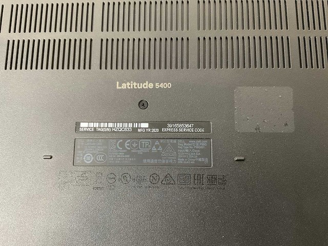 Dell latitude 5400 14”, core(tm) i7 8th gen, 16 gb ram, 512 gb nvme laptops (2x) - afbeelding 8 van  16